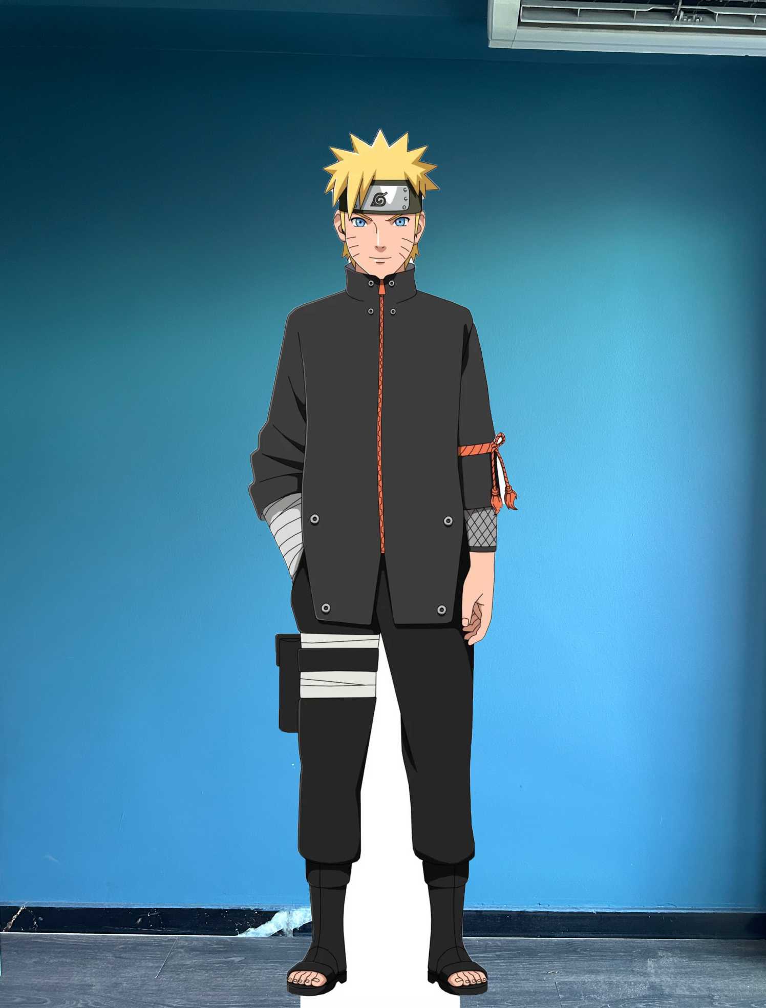 Uzumaki Cardboard Cutout Standee Model Anime Life Size Figure Mockup